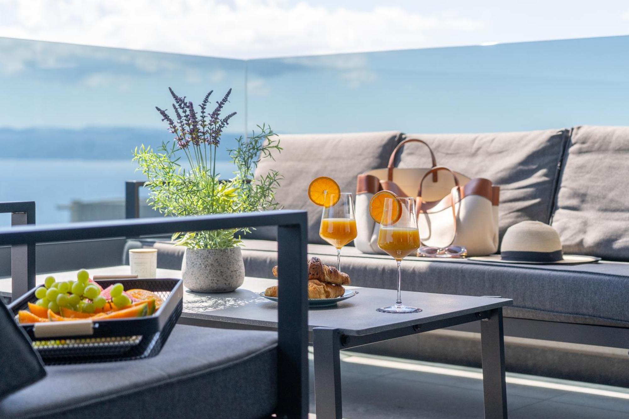 Apartament Lux Penthouse Panoramic View With Jacuzzi Makarska Zewnętrze zdjęcie
